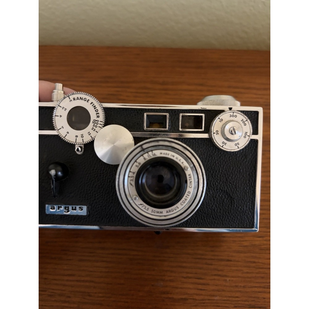 Argus C3 f/3.5 Lens 50mm Film Camera Untested